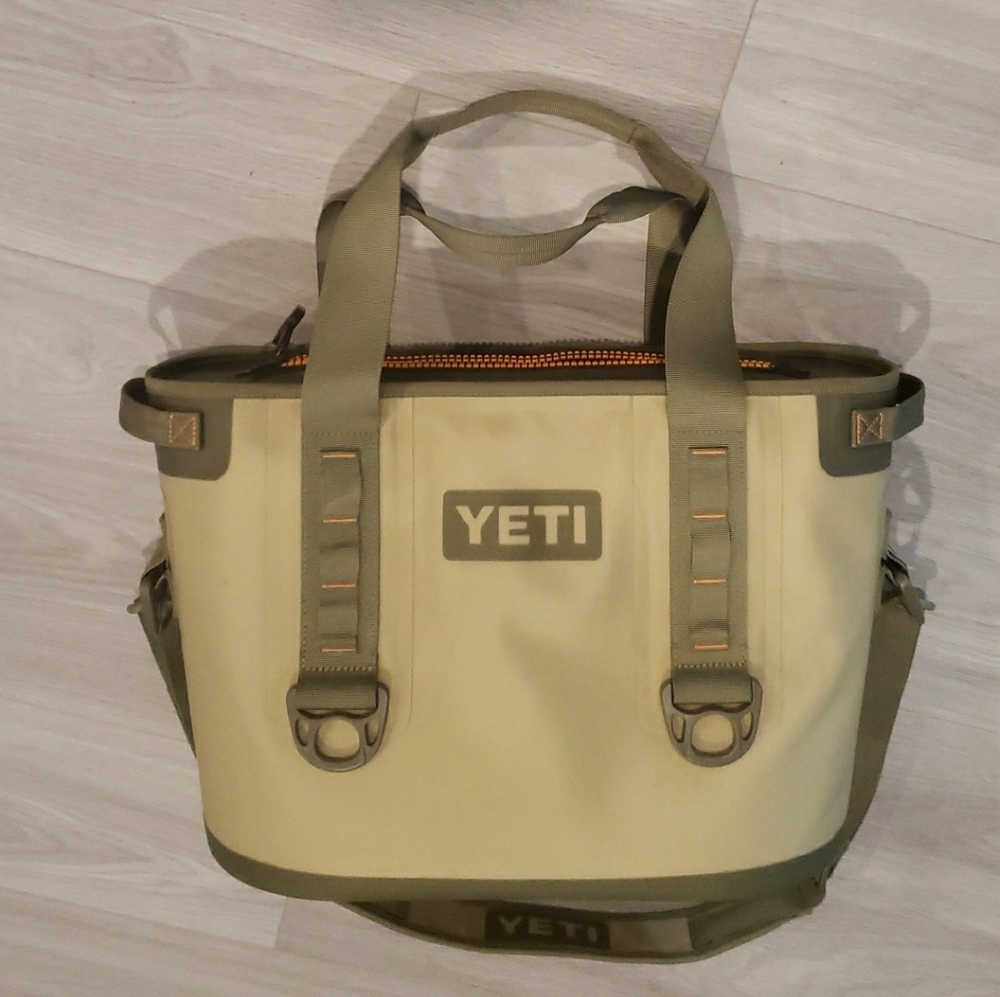 YETI COOLER TAN COLOR PRICE IS FIRM!